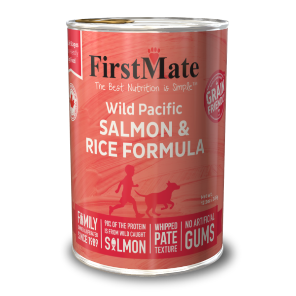 FirstMate Grain Friendly Salmon &amp; Rice | Dog (12.5oz)