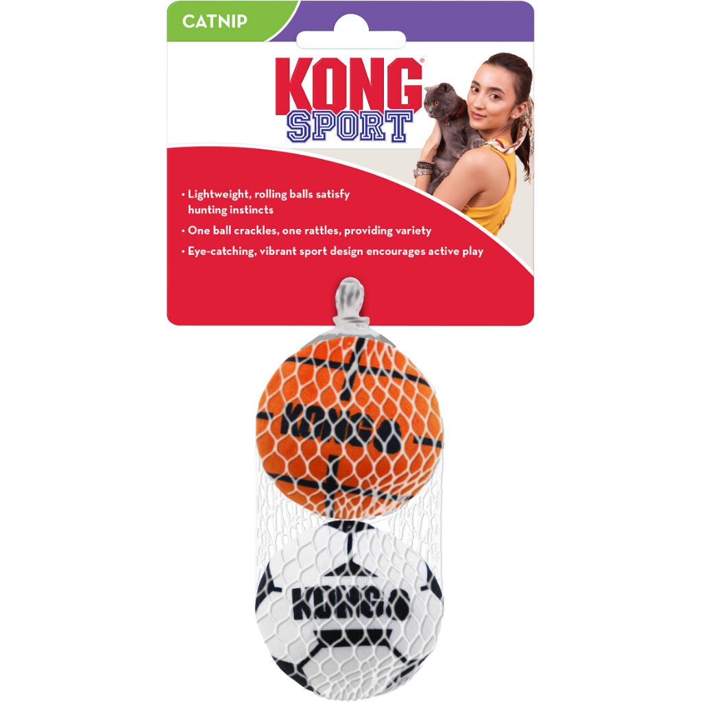 Kong Sport Balls Assorted | Cat (2pk)