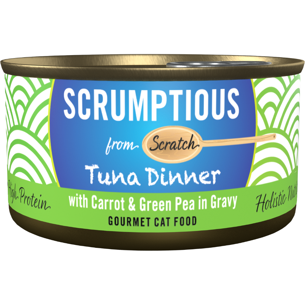 Scrumptious Tuna with Carrots &amp; Peas in Gravy | Cat (2.8oz)