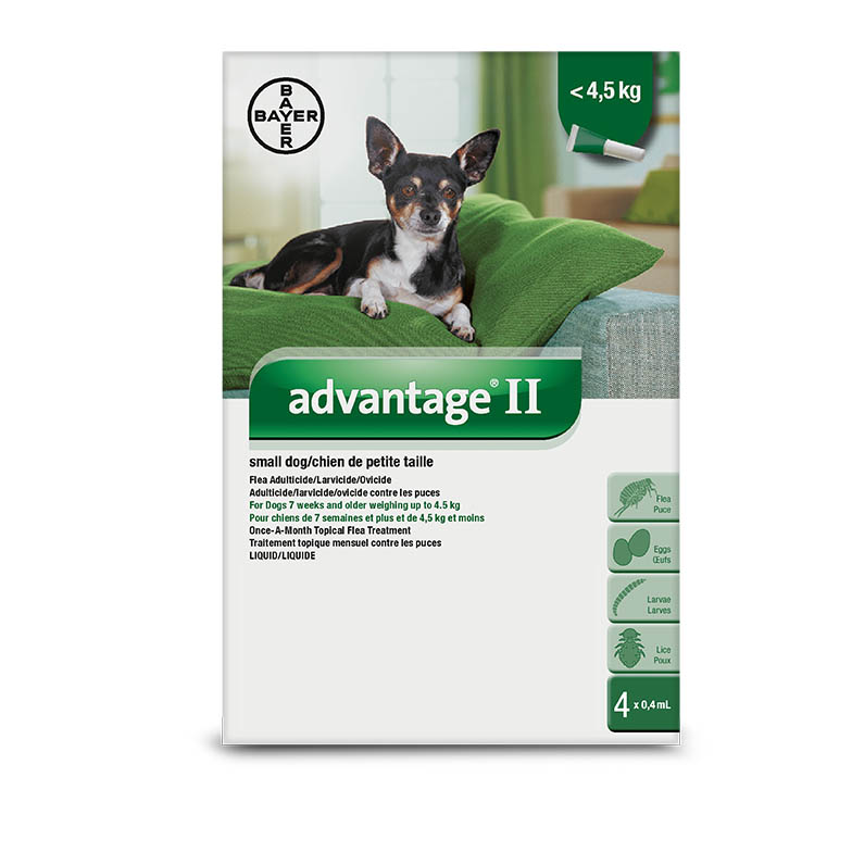 Advantage II Flea Treatment - 2 Dose | Dog (Under 4.5kg)