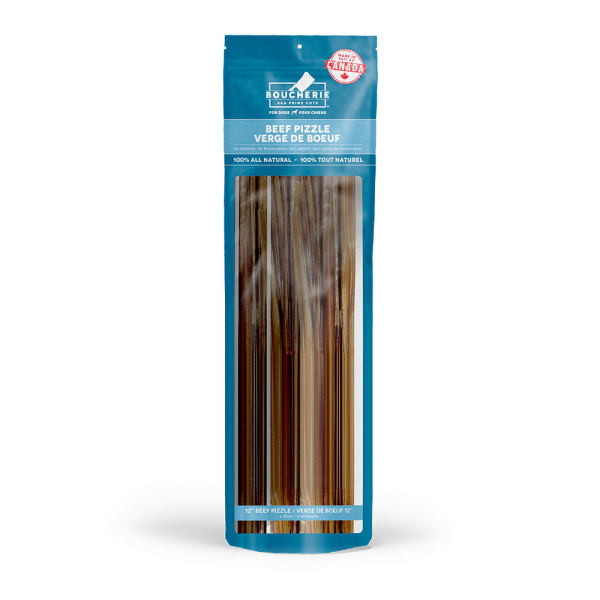 Boucherie Beef Pizzle | 12&quot; Bully Sticks (6pk)