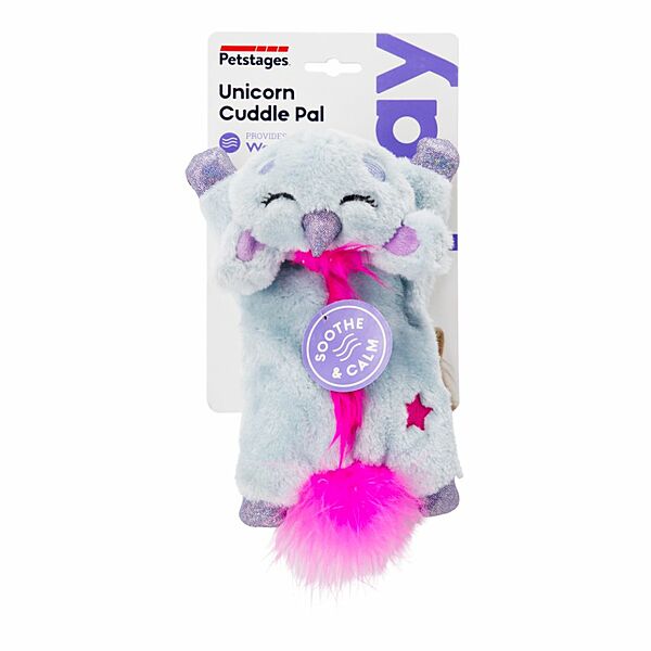 PetStages Unicorn Cuddle Pal | Cat