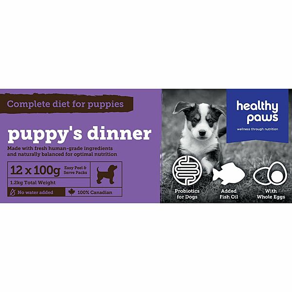 Healthy Paws - Complete Dinner | Puppy