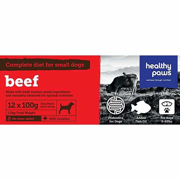 Healthy Paws - Complete Dinner | Beef