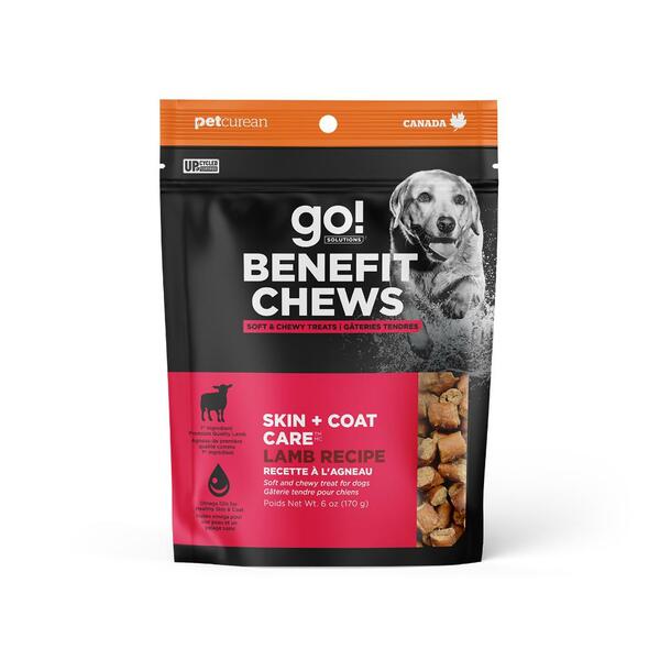 Go! Benefit Chews Skin + Coat Care | Lamb (6oz)