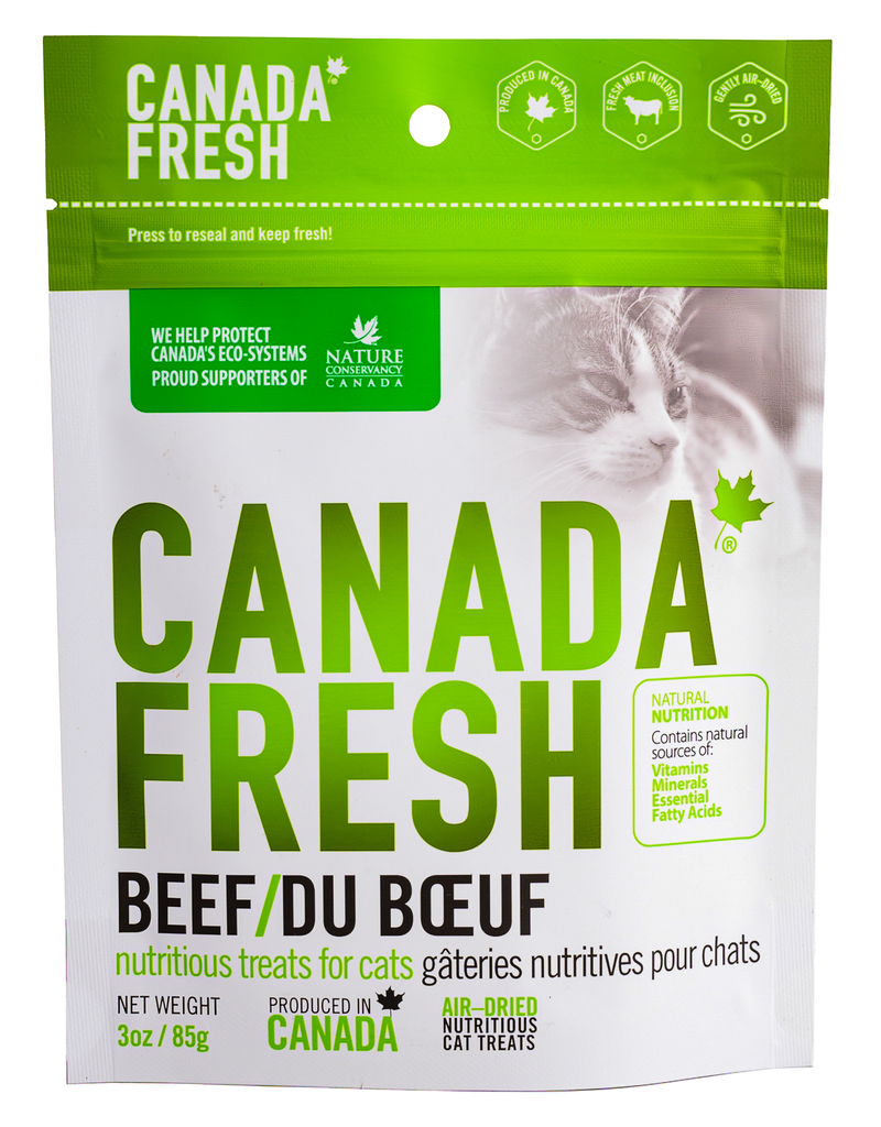 Canada Fresh Air-Dried Cat Treats | Beef (3oz)