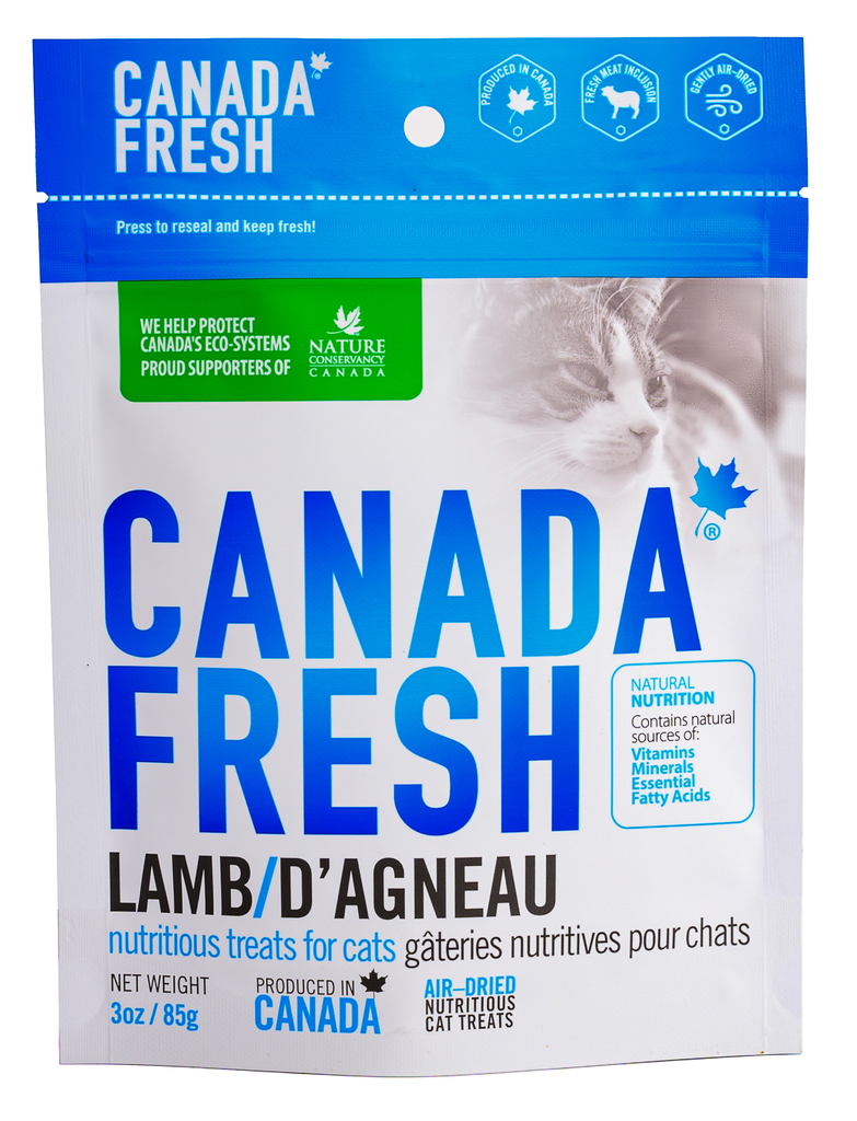 Canada Fresh Air-Dried Cat Treats | Lamb (3oz)