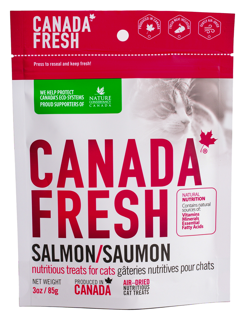 Canada Fresh Air-Dried Cat Treats | Salmon (3oz)