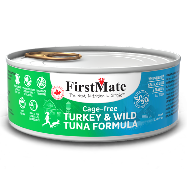 FirstMate Turkey &amp; Wild Tuna Formula | Cat (5.5oz)