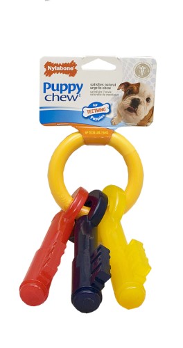 Teething Keys for Puppies (Up to 35 lbs)
