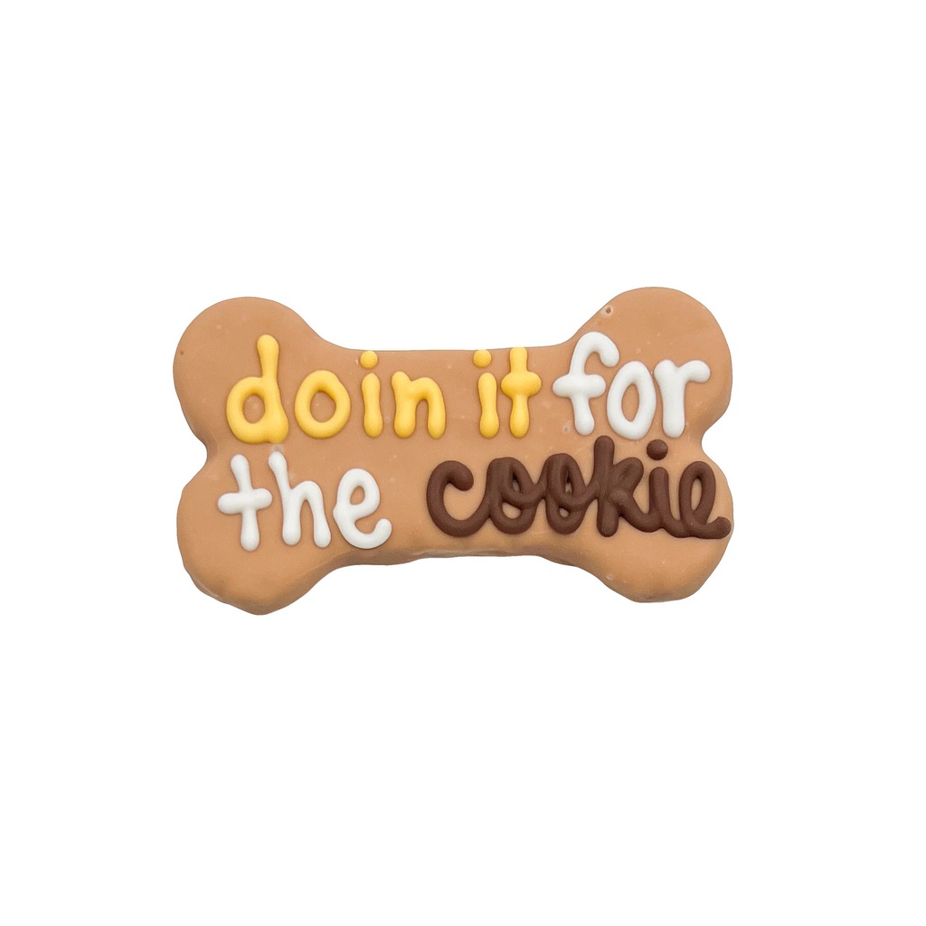 Bosco &amp; Roxy's Doin' It For The Cookie Bone | Baked Cookie (6&quot;)