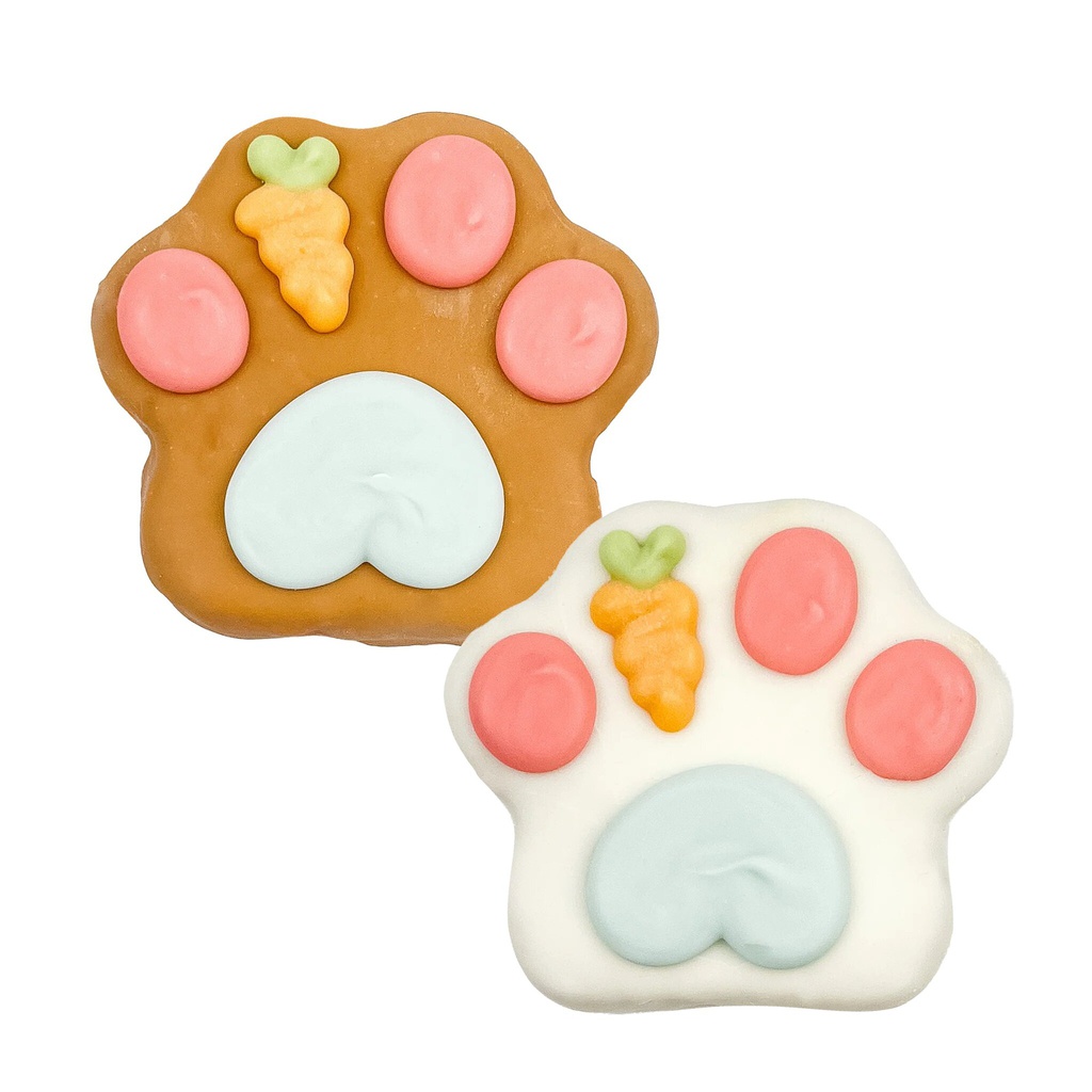 Bosco &amp; Roxy's Carrot Patch Paws | Baked Cookie