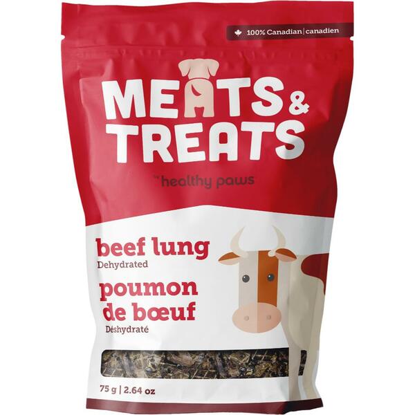 Healthy Paws Dehydrated Beef Lung (75GM)