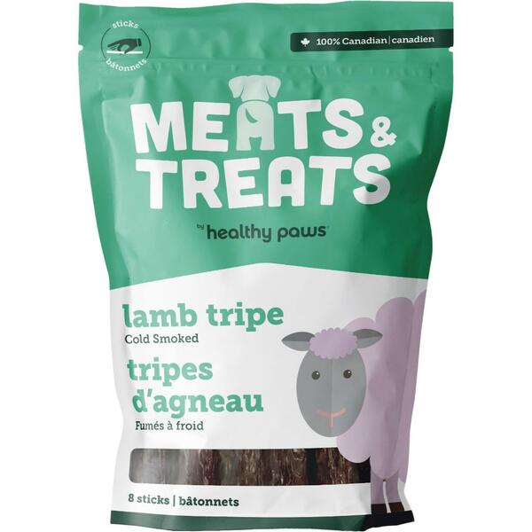 Healthy Paws Cold Smoked Tripe Sticks Lamb (8PK)