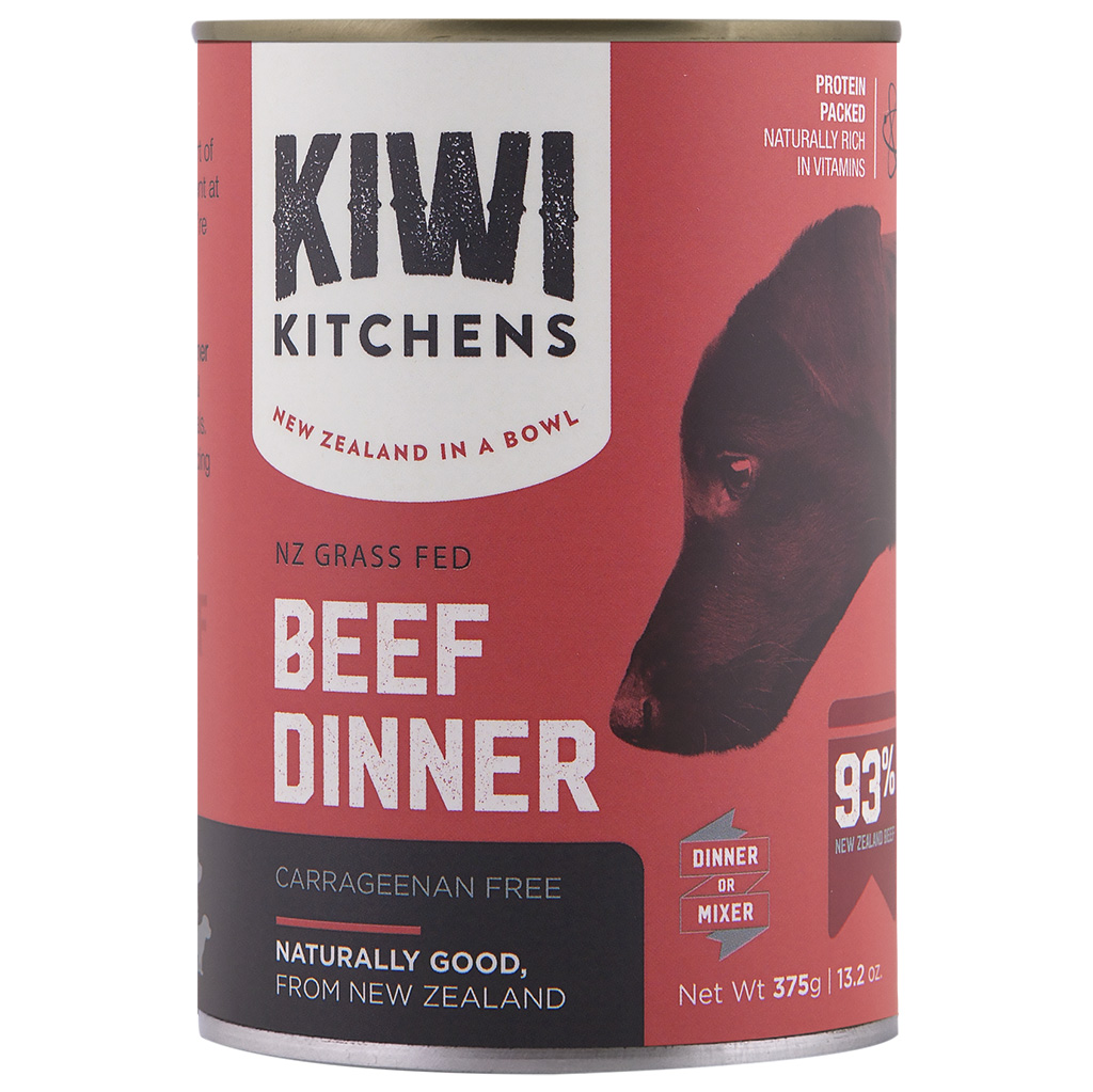 Kiwi Kitchens Grass Fed 93 Beef Dog Fylo Pets